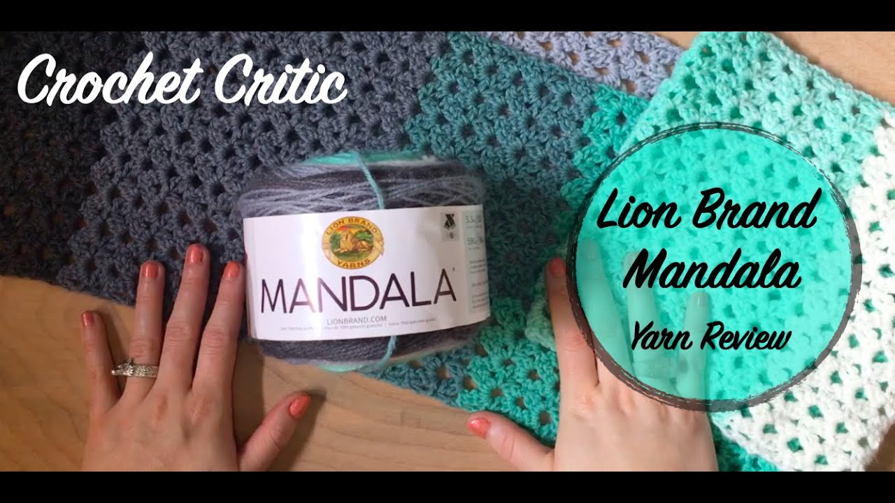 Lion Brand Mandala Yarn Review YouTube