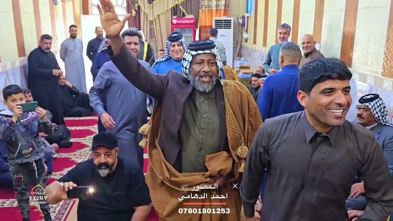 مضيف البومحمد ديوان الحاج الشيخ سوادي البيضان بضيافة الشيوخ المهاويل في البصره هوسات ضيوف البغداد