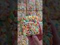Easy Protein Snack Fruity Pebble Treats 💪🏽#shorts #explore #trending #fitness