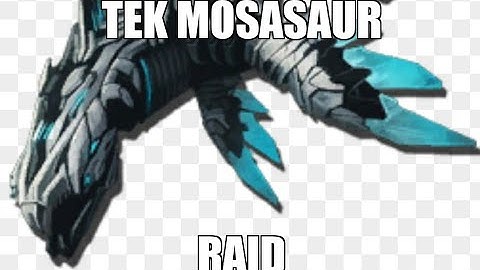 Tek Saddle Mosasaur - Ark Survival Evolved