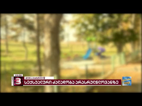 შიდა ქართლში 13 წლის მოზარდი 22 წლის ბიჭმა მოიტაცა და მასზე სექსუალურად იძალადა