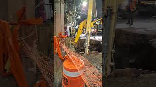 Otro socabon en la Renovación Iztapalapa 😱 #rojitocomunica #IztapalapaCDMX #accidentes #fyp
