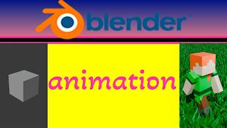 How to make Alex from Minecraft and animation in Blender?#blender