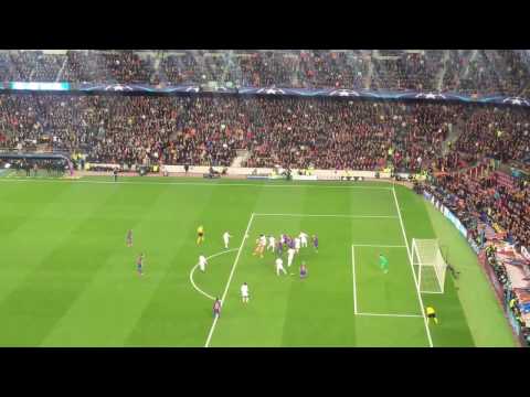 Barcelona - PSG (6 - 1) Winning Moment Sergi Roberto Goal 8 Mar 2017