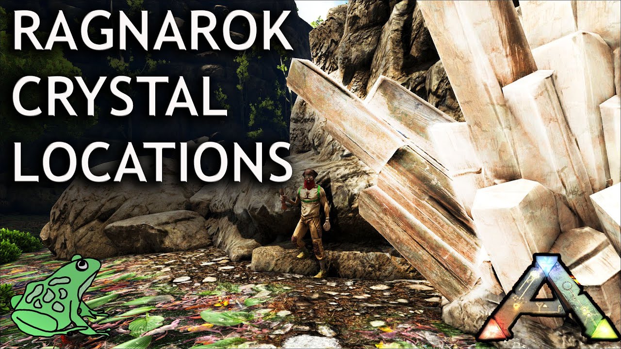 Ragnarok Crystal Locations - Ark Survival Evolved - YouTube