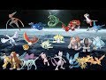 TODAS LAS UBICACIONES DE POKÉMON LEGENDARIOS EN ESMERALDA