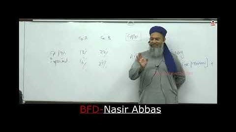 CFAP 4 Business Finance Decisions | BFD | Sir Nasir Abbas | Lecture 39 | June 2024 Session