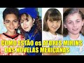Veja COMO ESTÃO 12 ATORES MIRINS das NOVELAS MEXICANAS Hoje em Dia