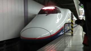 長野新幹線E2系 上野駅発車