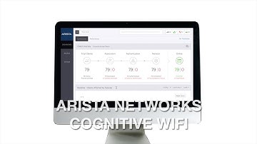 Arista Networks Cognitive WiFi