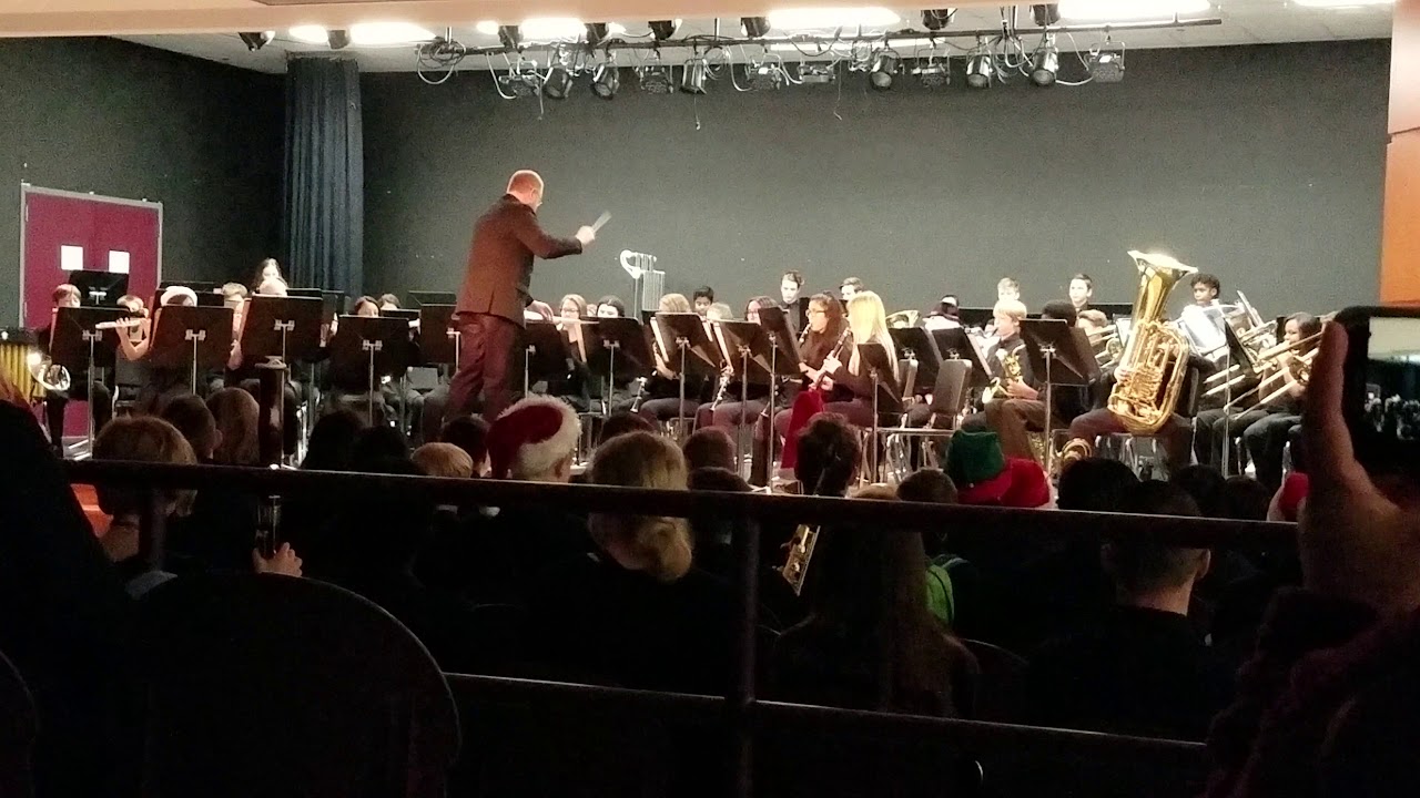 joe mixon Kats band concert at crownover middle school