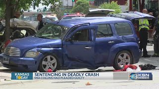 Wichita woman to be sentenced for deadly downtown crash
