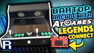 لعبة أركيد منزلية الصنع مع لوحة AtGames Legends Connect screenshot 5