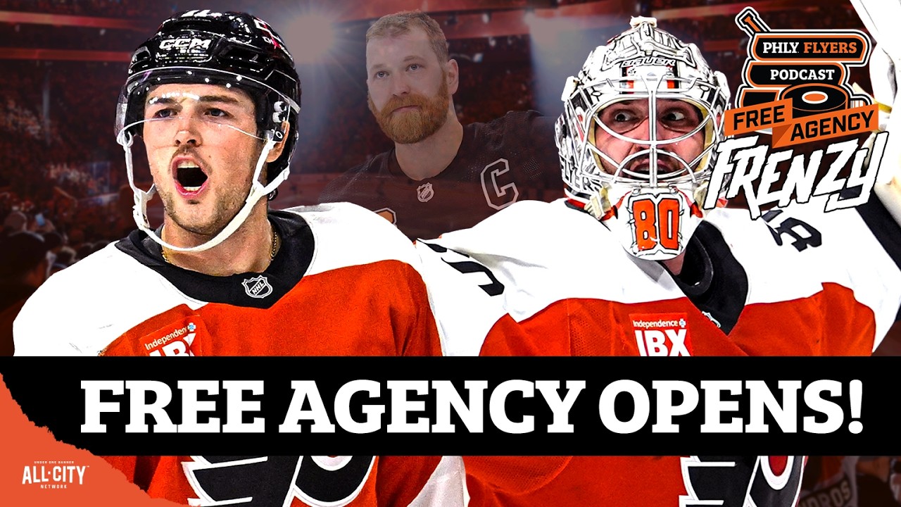 FREE AGENCY OPENS! Flyers Extend Vladar & Foerster, Claude Giroux Reunion Coming? | PHLY Flyers Pod