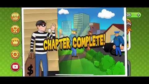 Robbery Bob chapter 1 suburbs GamePlay (iOS ,Android )