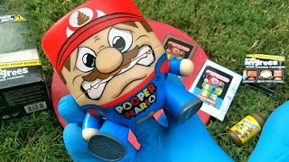 POOPER MARIO! Super Mario Parody Toy Figure by The Hangrees! Mario Monday!