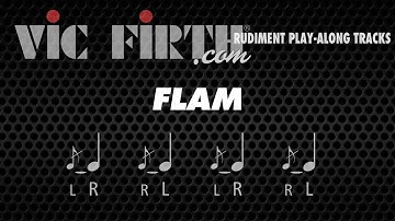 The Flam: Vic Firth Rudiment Playalong