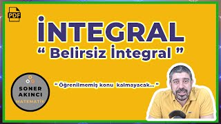 İntegral 1 Beli̇rsi̇z İntegral Pdf