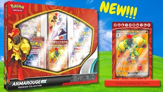 Opening Pokemon's NEW Armarouge ex Premium Collection Box!