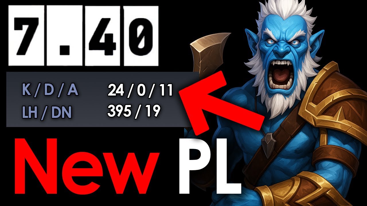 Phantom Lancer Is UNSTOPPABLE! 24 Kills Carry | Dota 2 7.40 - YouTube