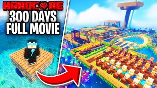 I Survived 300 Days ON A RAFT in Minecraft Hardcore! by Skyes 2,589,331 views 9 months ago 3 hours, 5 minutes