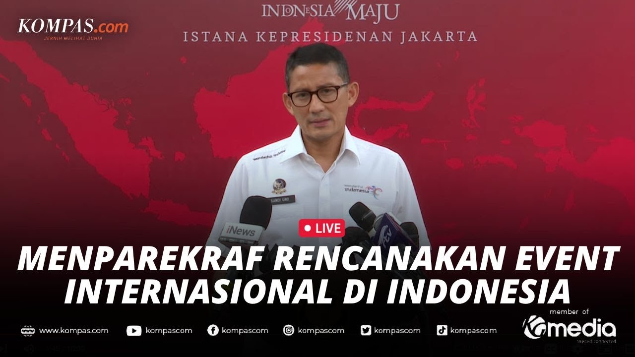 🔴LIVE Tahun 2024 Bakal Banyak Event Internasional di Indonesia YouTube