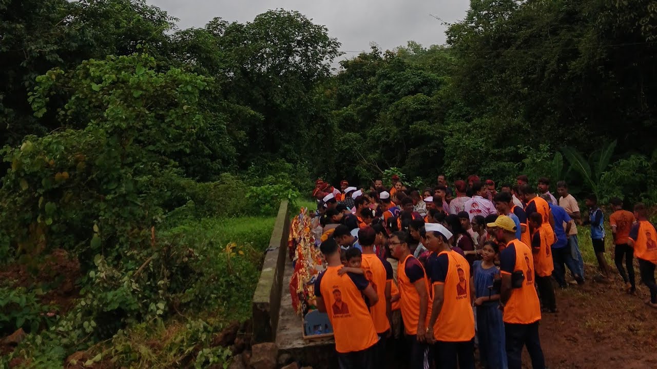 पाचरळ गावातील दीड दिवसाचे गणपती विसर्जन 2025  🙏 