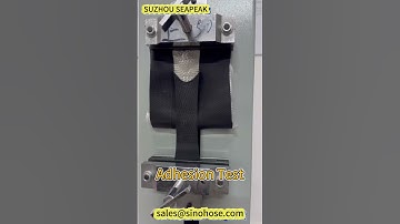 adhesion test of fire hose