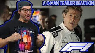 F1 - Official Trailer Reaction | BRAD PITT | JOSEPH KOSINSKI