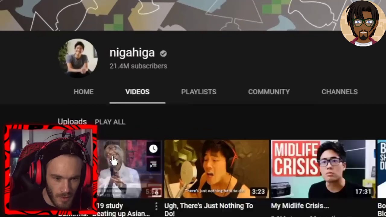 PEWDIEPIE Admits To Missing RYAN HIGA'S  Skits 🥺 |NIGAHIGA | HIGATV