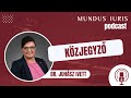 Mundus iuris podcast 2 dr juhsz ivett  kzjegyz