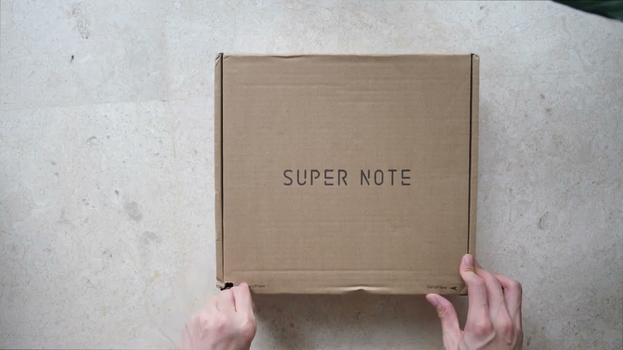 Supernote A5X unboxing