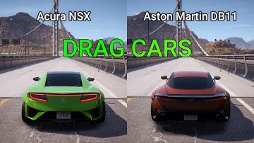 NFS Payback - Acura NSX vs Aston Martin DB11 - Drag Cars | Drag Race
