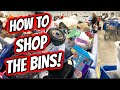 How To Shop The Bins | Tips for Shopping at The Goodwill Outlet | Thrift for Profit | Reselling