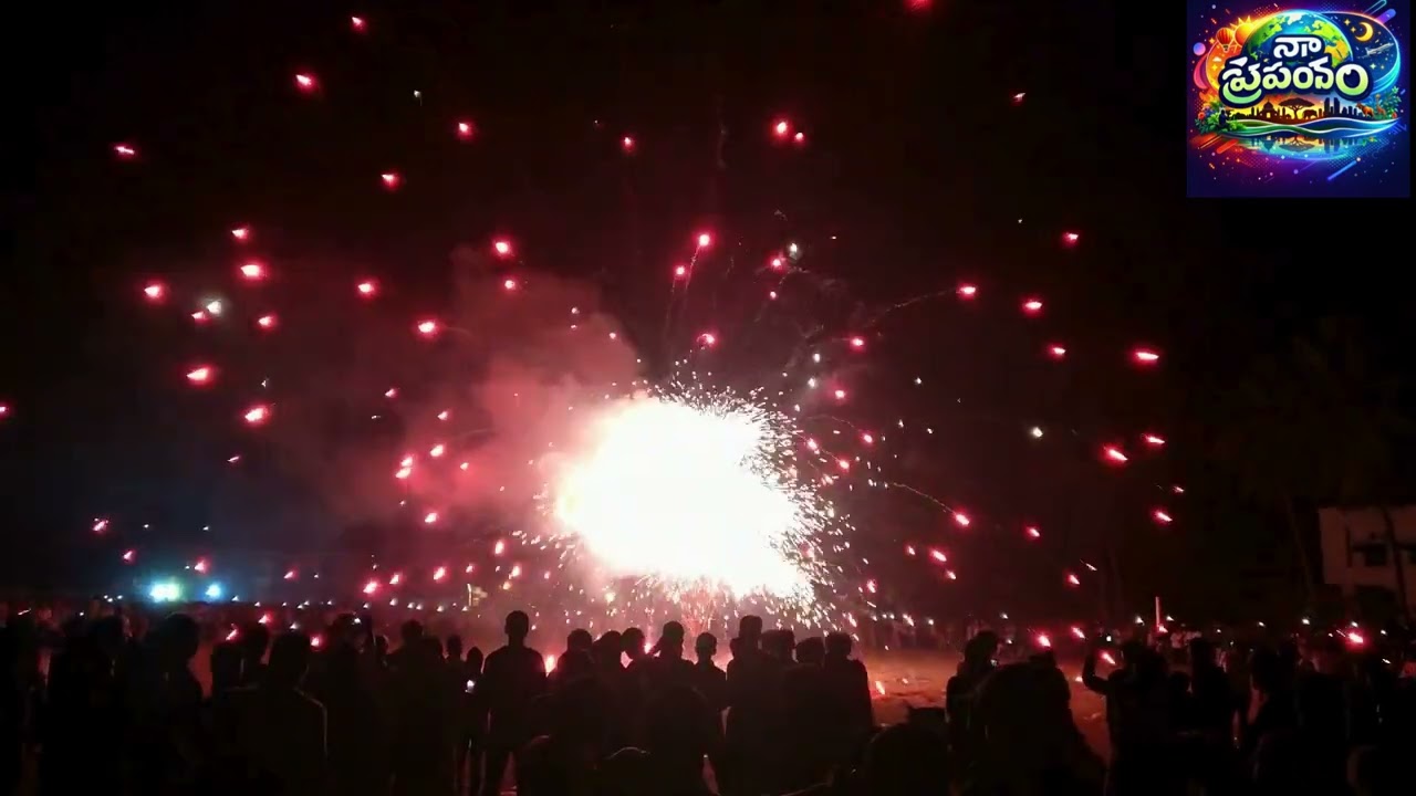Bikkavolu Subramanya Shasti Crackers Festival 🔥 Andhra Pradesh Celebrations#shorts