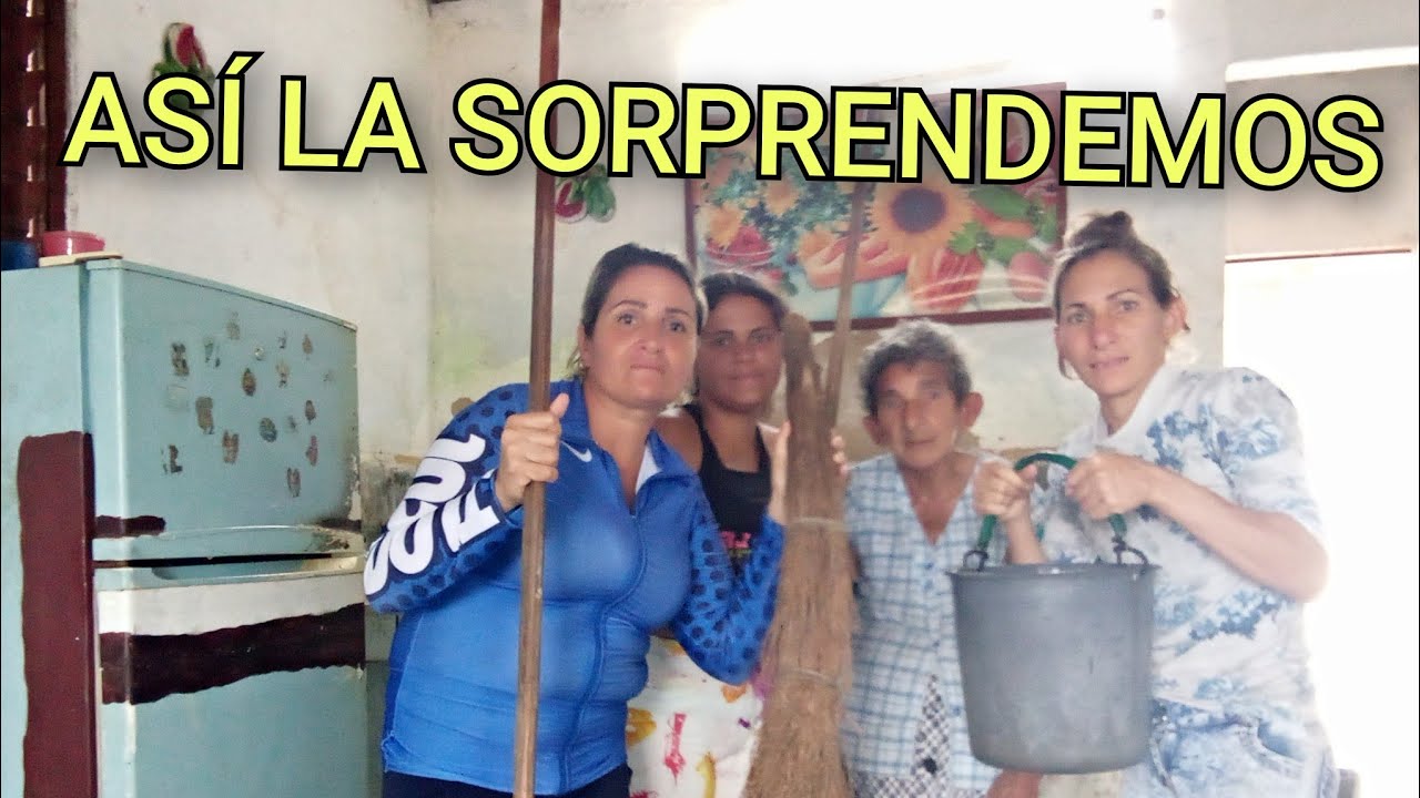 ‼️CAMPESINAS CUBANAS sorprenden a su abuela. NO CREERÁN lo que allí hacen ‼️