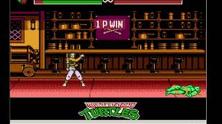 Teenage Mutant Ninja Turtles: Tournament Fighters ( Casey Jones vs CPU)