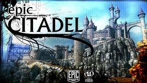 Epic Citadel UNREAL ENGINE 3 - Gameplay & Benchmark