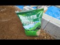 ゾウガメさん新居の芝・・・今回は上手く行くか！？【3/5】New Lawn for Our Giant Tortoise—Will It Work This Time?