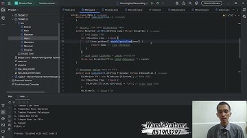 Video Praktik Tugas 3 Pemrograman Berbasis Desktop - Universitas Terbuka
