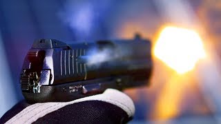 Blank gun shooting in extreme SLOW MO close up by SLOWMOER - Slow Motion Videos 7,742 views 5 years ago 2 minutes, 5 seconds