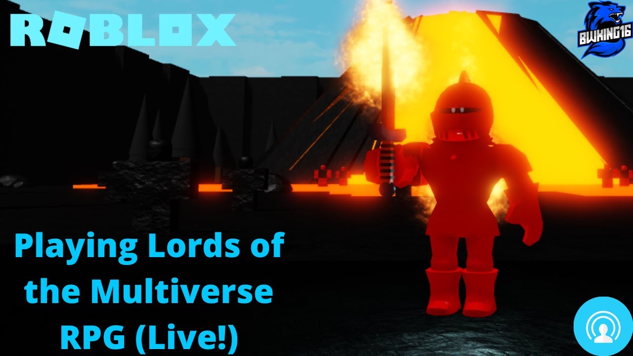 Bwking16 Plays Lords Of The Multiverse Rpg The Creator Joined Roblox Bwking16 Live Youtube - roblox working rpg modle