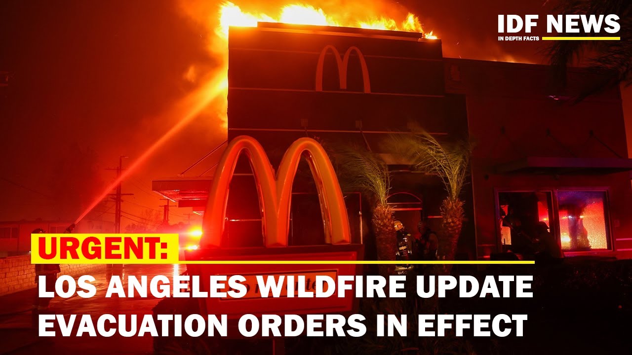 Urgent: Los Angeles Wildfire Update | Evacuation Orders in Effect - YouTube