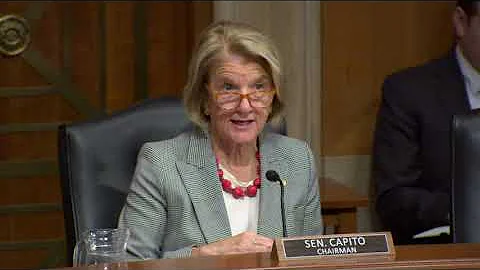 Chairman Capito Opening Statement at Hearing to Examine the Future of PFAS Cleanup and Disposal