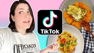 I TRIED TRENDY TIKTOK RECIPES TO AVOID THE BIG SAD