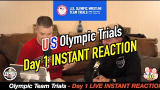 US Olympic Team Trials Day 1 LIVE INSTANT REACTION - BEG Wrestling