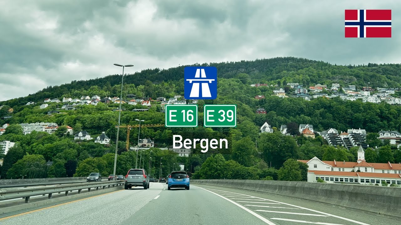 Driving in Norway: Motorveien E16 & E39 around Bergen