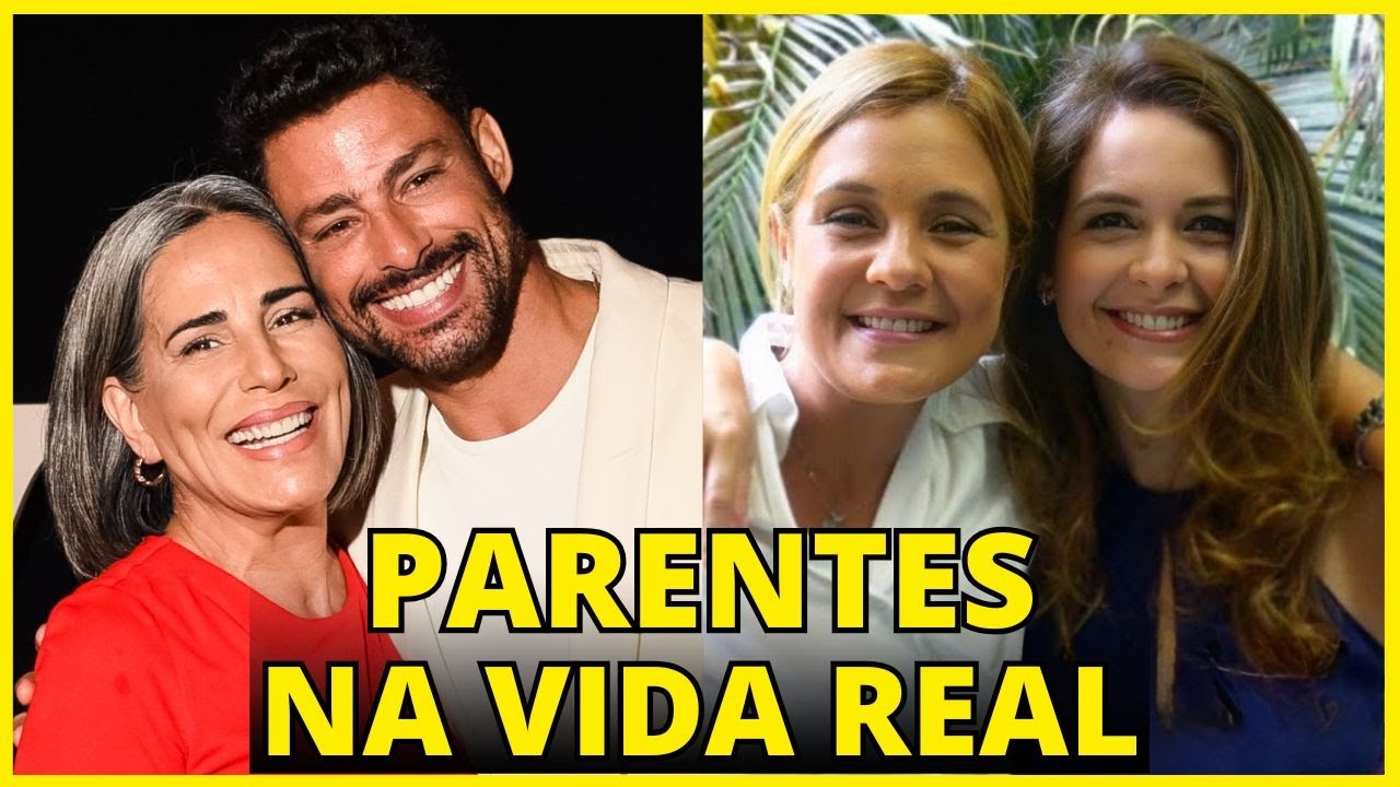 FAMOSOS QUE SÃO PARENTES NA VIDA REAL!
