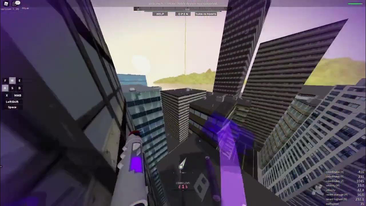 Roblox Parkour Grapple Dash/Speed Vault tutorial YouTube
