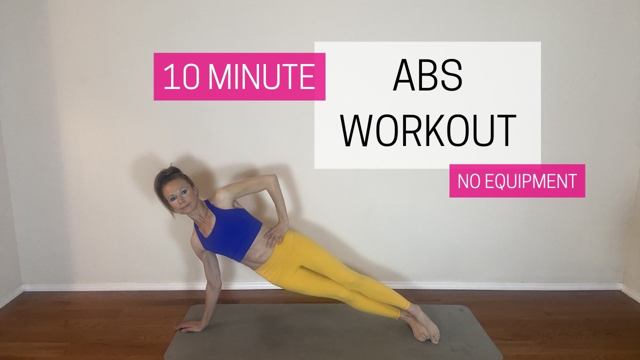 10 Minute Abs Workout - No Equipment - YouTube